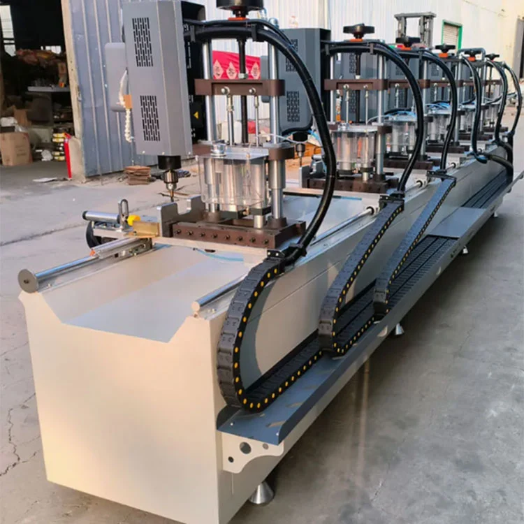 8 шпиндельді CNC перде қабырғаларын бұрғылау машинасы