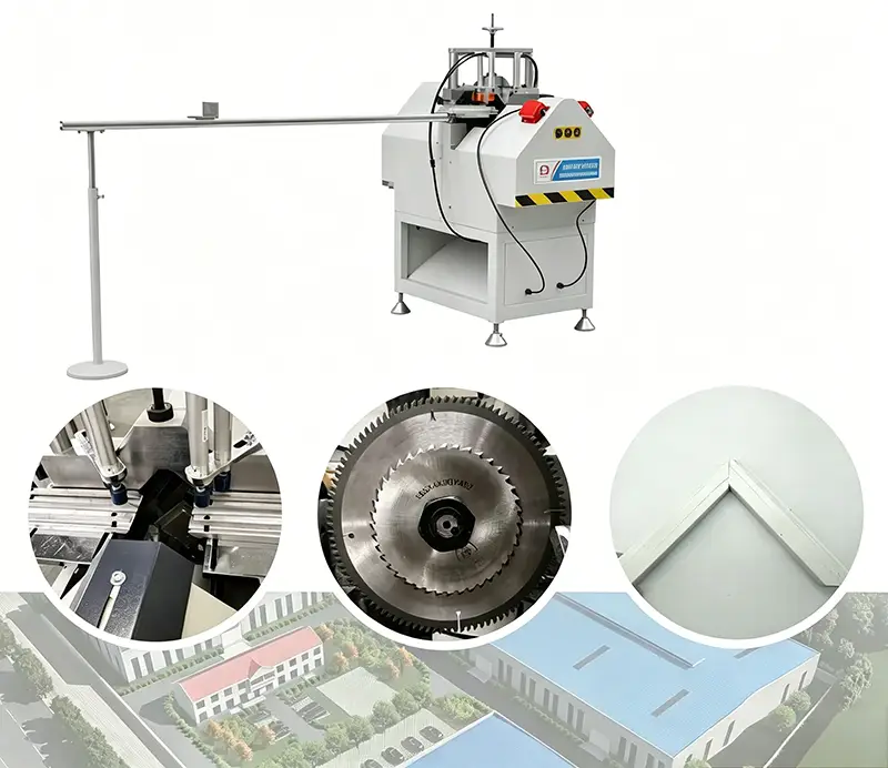 Glazing Bead Cutting Saw Upvc Window Glazing Bead Cutting Machine